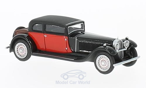 Bugatti Type 41 Royale by Weymann - black/red 1929