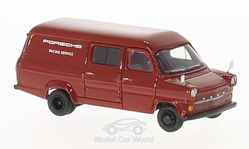 Модель 1:87 Ford Transit Mk I «Porsche Racing Service» - red