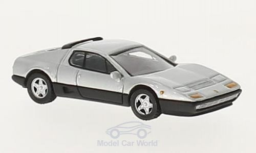 Модель 1:87 Ferrari 512 BB - silver/black