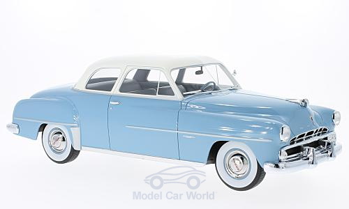 Модель 1:18 Dodge Coronet Club Coupe - light blue/white