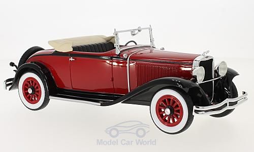Модель 1:18 Dodge Eight DG Convertible - red/black 1931