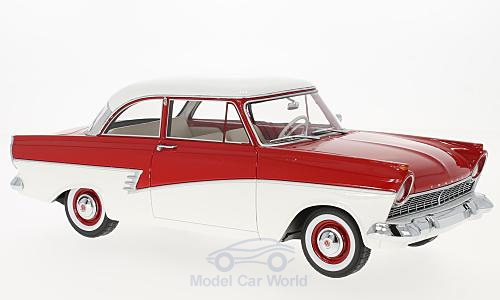 ford taunus 17m (p2) - red/white BOS18347 Модель 1:18