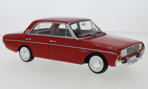 ford taunus 20m (p5) 1965 - red BOS18414 Модель 1:18