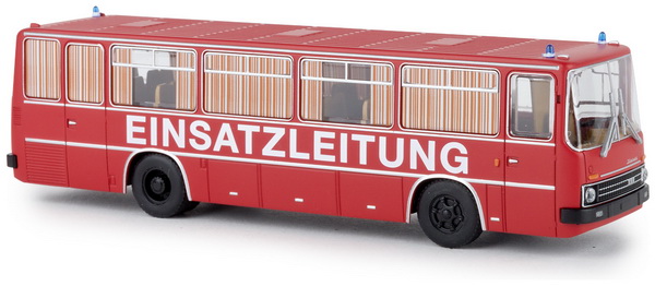Модель 1:87 Ikarus 255.71 Feuerwehr «Einsatzleitung» - red