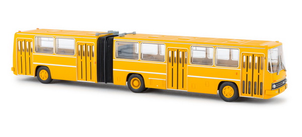 Модель 1:87 Ikarus 280 City Bus Articulated / Икарус 280 автобус городской сочленённый - ochre