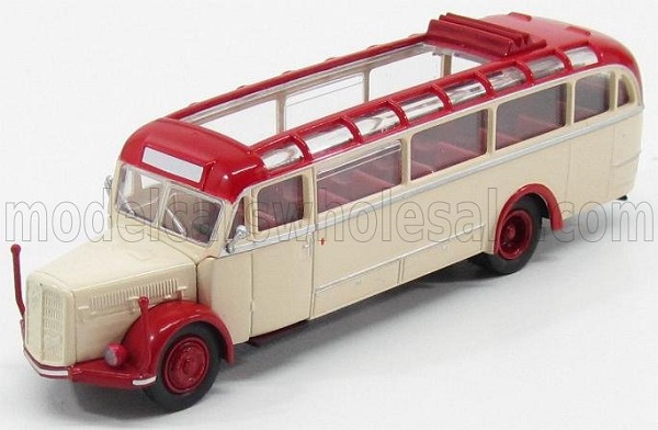 Модель 1:87 SAURER Bt4500 Autobus 1954, Cream Red