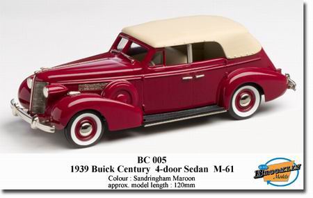 Buick Special 4-door Phaeton M-40C BC-005 Модель 1:43