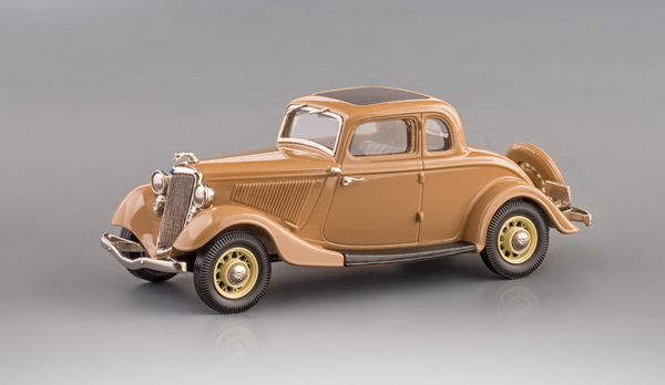 ford coupé 5 window 1934 - cordoba grey BML24 Модель 1:43