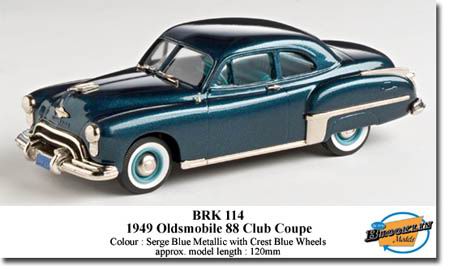 oldsmobile 88 club coupe BRK114 Модель 1:43