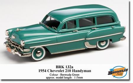 Модель 1:43 Chevrolet 210 Handyman (Bermuda Green)