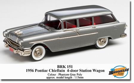 pontiac chieftain 4-dr station wagon BRK151 Модель 1:43