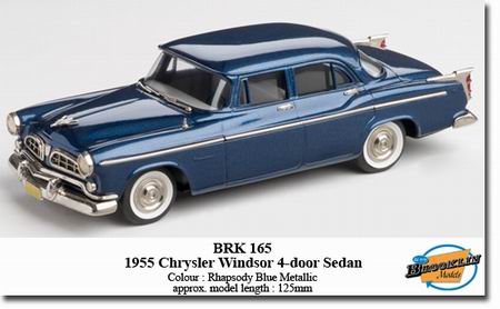 Модель 1:43 Chrysler Windsor (4-door) Sedan - rhapsody blue met