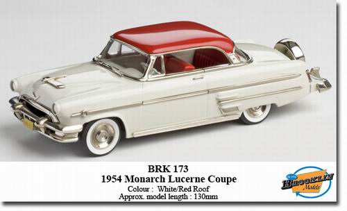 Модель 1:43 Mercury MONARCH LUCERNE Coupe - White/Red