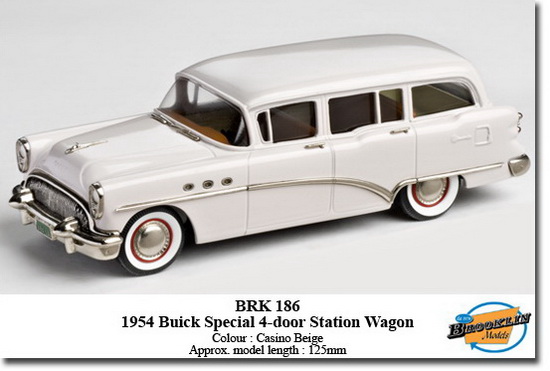 buick special 4-door station wagon - casino beige BRK186 Модель 1:43