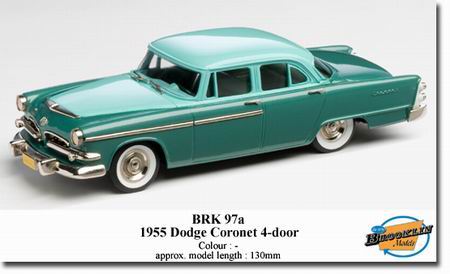 Модель 1:43 Dodge Coronet (4-door) - emerald green/satin green