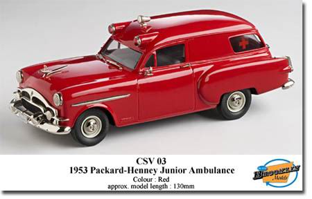 packard-henney ambulance CSV03 Модель 1:43