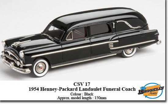Модель 1:43 Henney-Packard Landaulet Funeral Coach