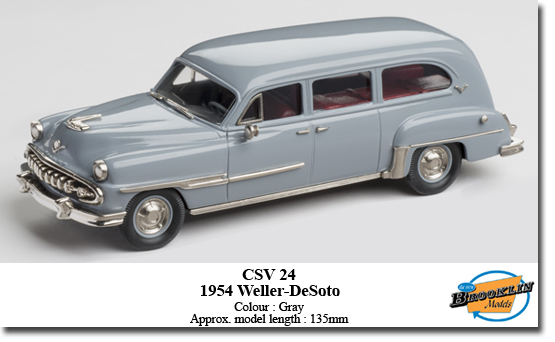 Модель 1:43 Weller-De Soto Combination - grey