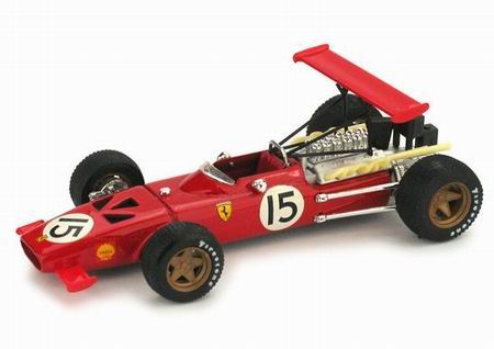 Модель 1:43 Ferrari 312 GP Spain (Chris Amon) (NEW update model)
