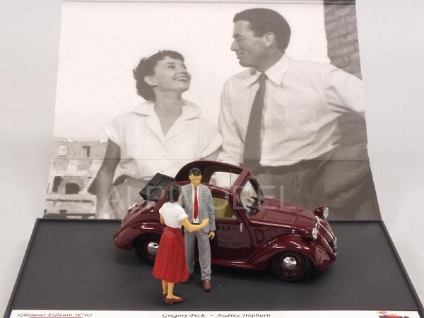 FIAT 500A Topolino Roman Holiday "Vacanze Romane" (Audrey Hepburn & Gregory Peck) (L.E.)