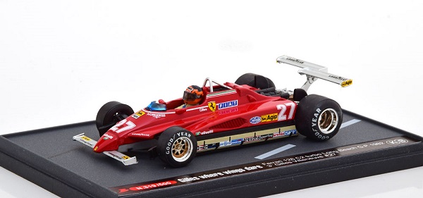 Модель 1:43 Ferrari 126 C2 turbo №27 GP USA (Gilles Vileneuve) (L.E.500pcs)