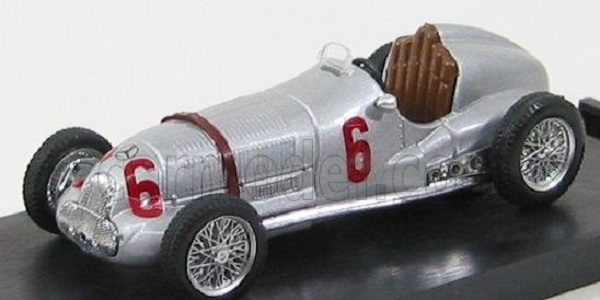 MERCEDES-BENZ W125 #6 (1937), silver R070 Модель 1:43