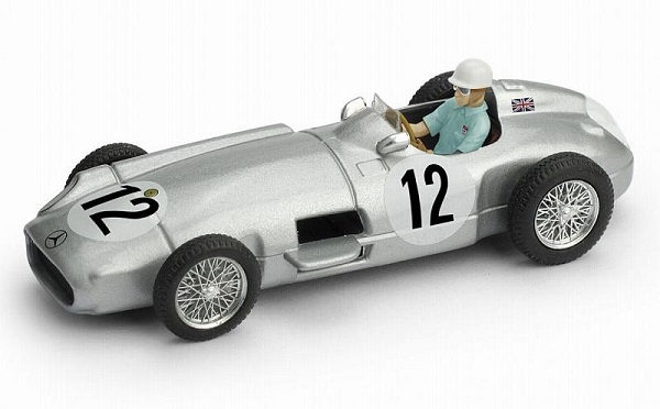 Mercedes-Benz W196 №12 Winner British GP (Juan Manuel Fangio) R072C-CH Модель 1:43