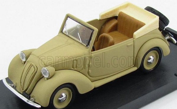 FIAT 508c 1100 Cabriolet Coloniale 1937-39, Sand R085-UPD Модель 1:43