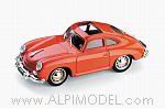 Porsche 356 Coupe (open) roof - red R121-03 Модель 1:43