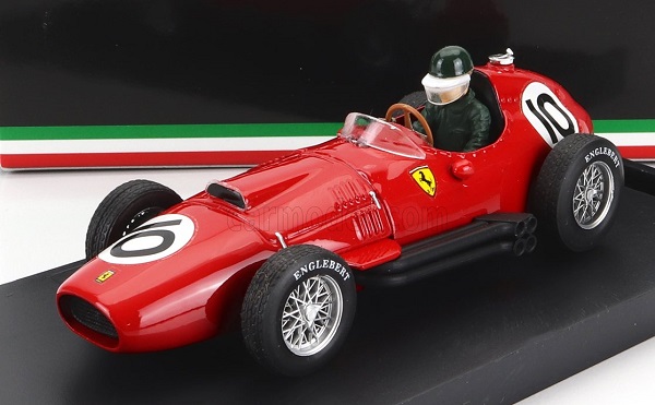 Модель 1:43 FERRARI F1 801 N 10 3rd British GP 1957 M.hawthorn - With Driver Figure, Red