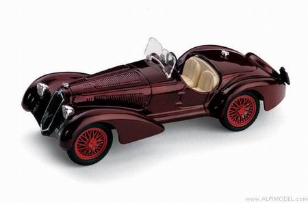 Модель 1:43 Alfa Romeo 8C 2900 B - amaranth