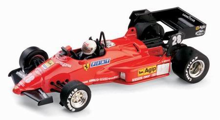 Модель 1:43 Ferrari 126 C4 №28 GP Belgium (Rene Arnoux) (with driver)