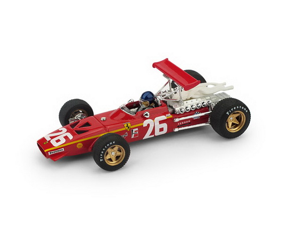 Ferrari 312 №26 Winner GP Francia (Jacky Ickx) R171-CH Модель 1:43