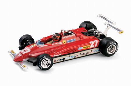 Ferrari 126 C2 №27 (Gilles Villeneuve) R272CH Модель 1:43
