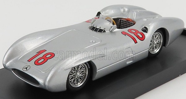 Mercedes-Benz F1 W196c N 18 Juan Manuel Fangio Season 1954 World Champion, Silver R280-UPD-2021 Модель 1:43