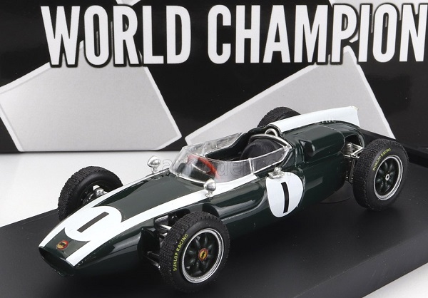 Модель 1:43 COOPER F1 T53 N 1 World Champion Winner British GP 1960 J.brabham, Green