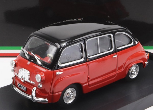 Модель 1:43 FIAT 600 D MULTIPLA (1960), RED BLACK
