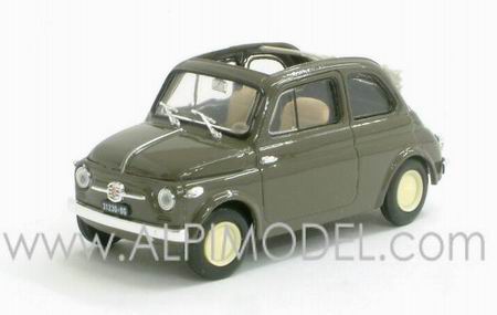 Модель 1:43 FIAT Nuova 500 Economica (open) - marrone