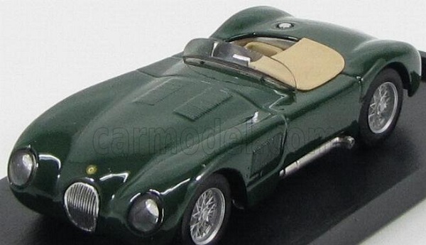 jaguar c-type spider 1953, british racing green R360-01-UPD Модель 1:43