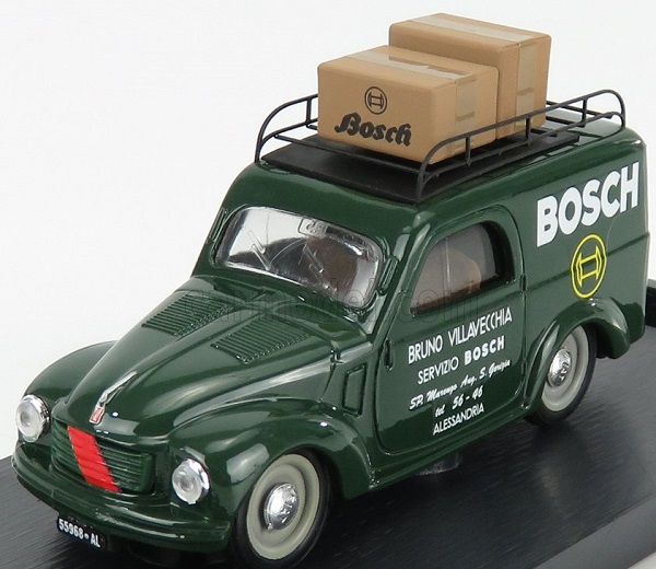 FIAT 500c Van Bosch Alessandria 1950, Green R374-UPD-2021 Модель 1:43