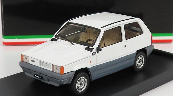 FIAT Panda 45 1980, Bianco Corfu - White R387-04-UPD-22 Модель 1:43