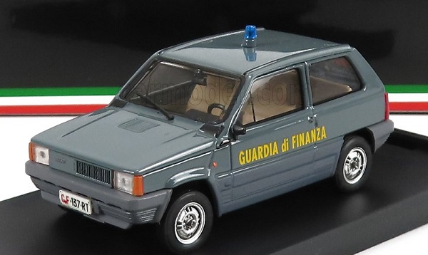 fiat panda 45 guardia di finanza (1980), military grey R396-UPD-2022 Модель 1:43