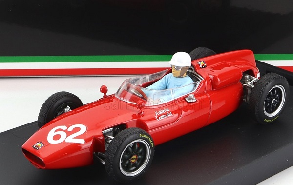 Модель 1:43 COOPER F1 T53 Maserati №62 Italy GP (1961) L.Bandini - With Driver Figure, Red