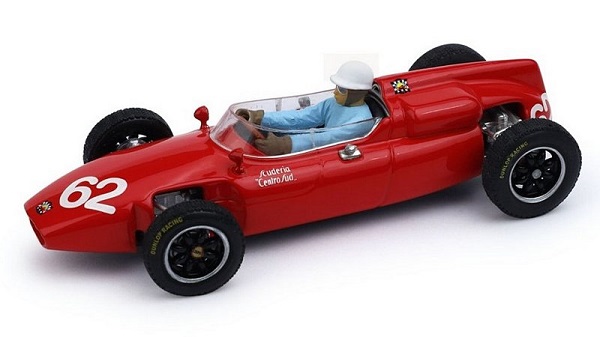 Cooper T53 Maserati #62 GP Italy 1961 Lorenzo Bandini (with driver/con pilota) R527-CH Модель 1:43