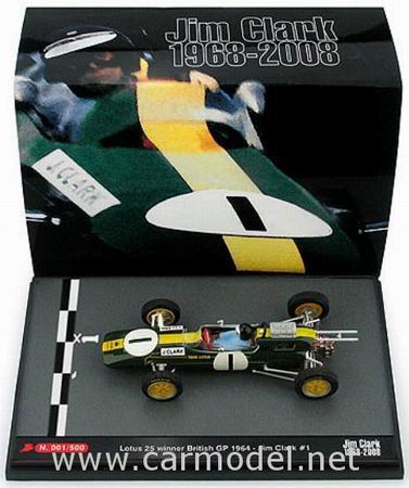 Модель 1:43 Lotus 25 №1 British GP (Jim Clark)
