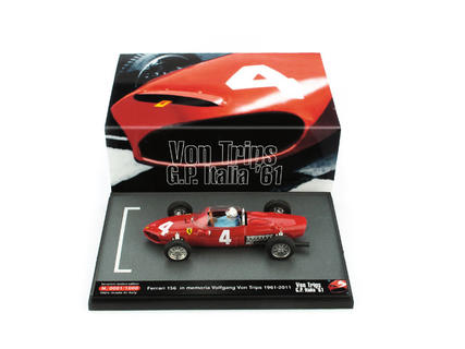 Модель 1:43 Ferrari 156 №4 GP Italia (Wolfgang von Trips) (in Memoria del 50th Anniversary Della Morte Nell`Incidente Con Jim Clark)