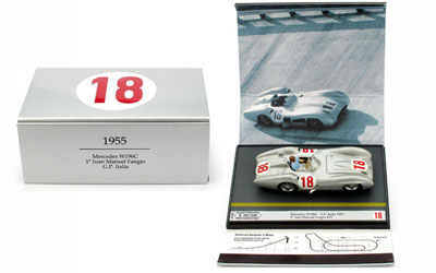 Модель 1:43 Mercedes-Benz W196C №18 Winner ITALY GP World Champion (Juan Manuel Fangio)