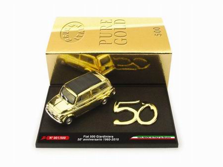 Модель 1:43 FIAT 500 GIARDINIERA D`ORO - 50th Anniversary 1960-2010