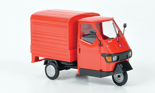 Модель 1:43 Piaggio Ape 50 Van - red
