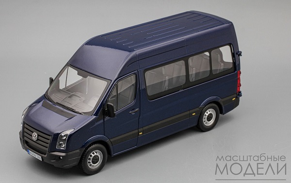 Модель 1:24 Volkswagen Crafter Bus - blue